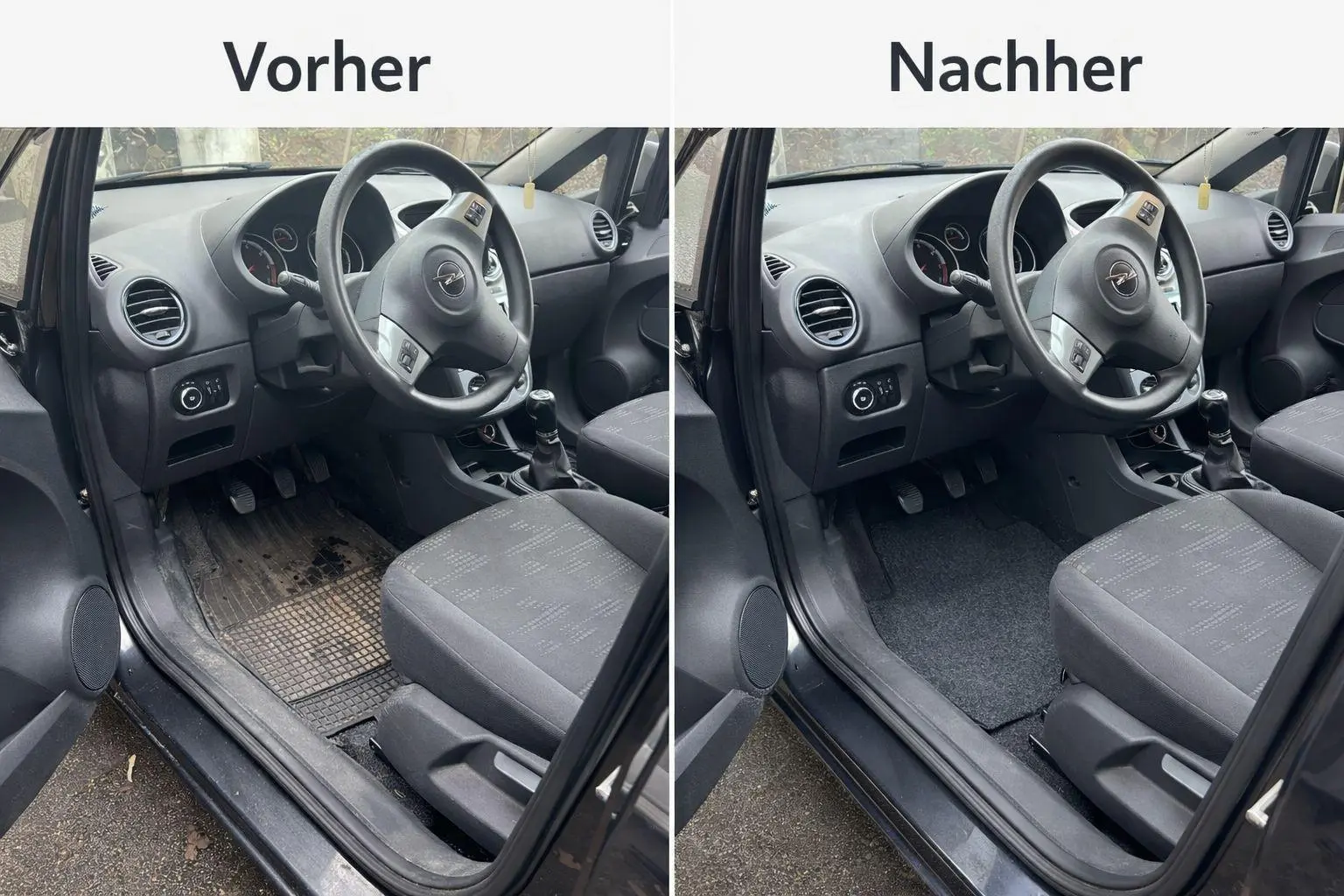 Cockpit-Innenreinigung Bremen – Armaturen & Mittelkonsole
