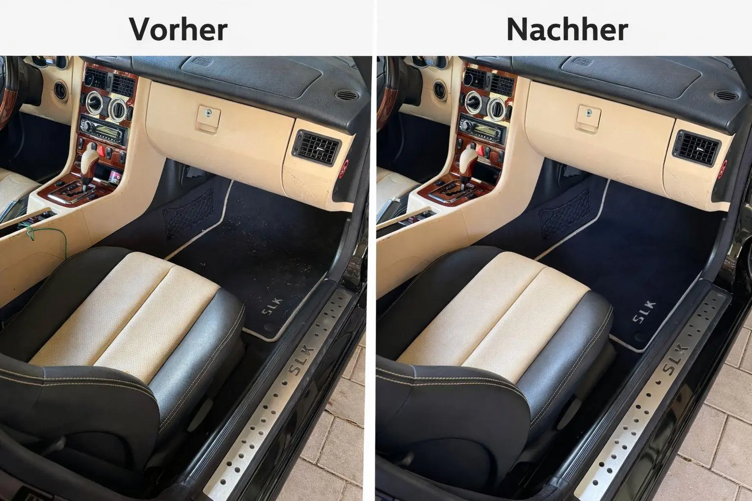 Leder- & Fußraumreinigung Bremen – Fahrzeugaufbereitung innen
